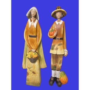 Delton Products, Inc Thanksgiving Pilgrim Figurines